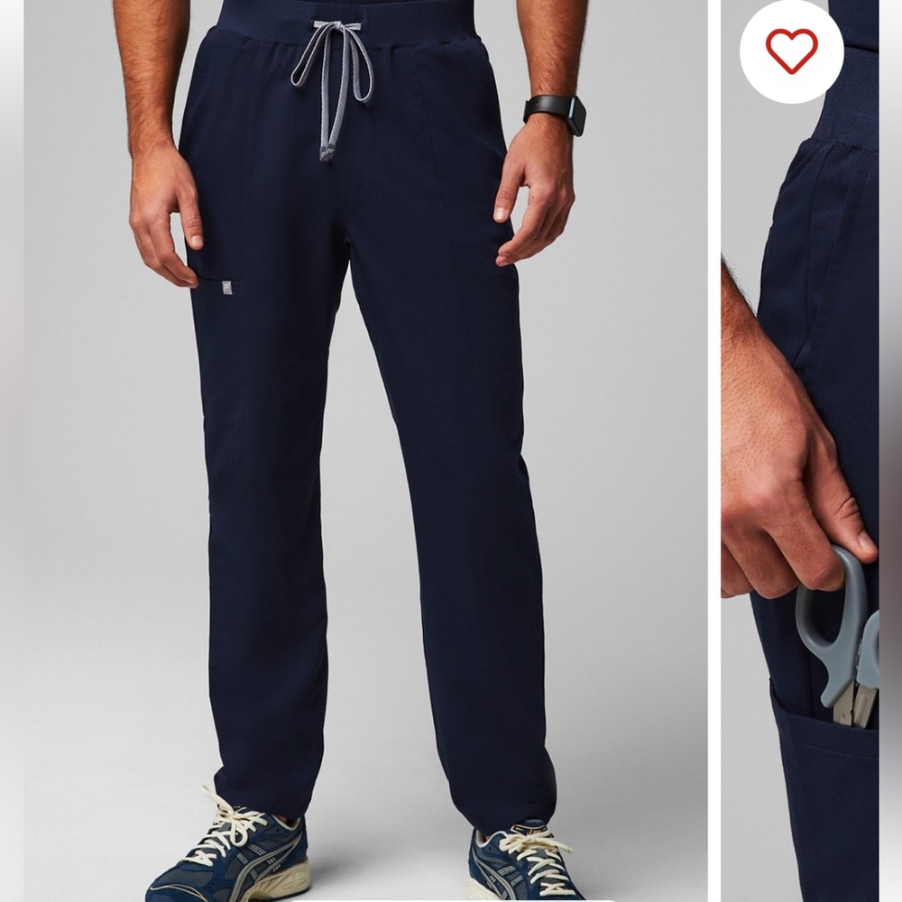 Men's Navy Scrub Intake Pants